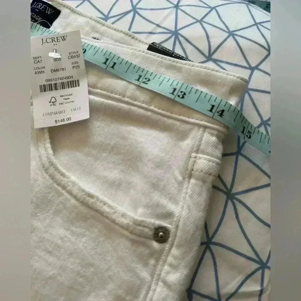 JCREW Petite Premium Edition vintage wide-leg jean with button fly - NWT